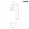 Фонарь NOVOTECH DANTELA LED уличный NV-358448